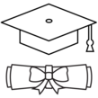 grad cap icon