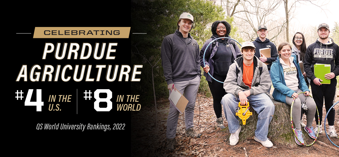 Purdue Agriculture ranked 4th in nation 8th in world