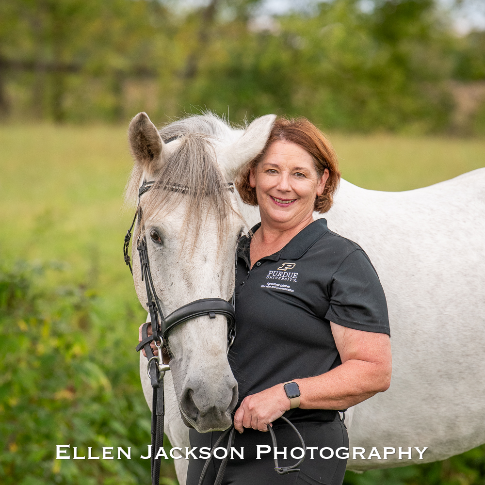 photo of Dr Brady with horse