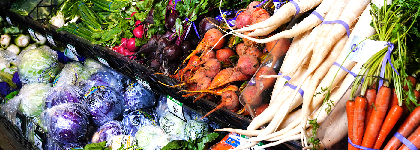 Image of produce at the grocery store