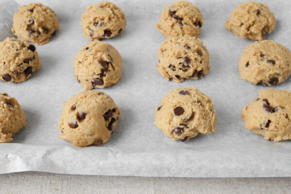 chocolate chip coconut cookie dough