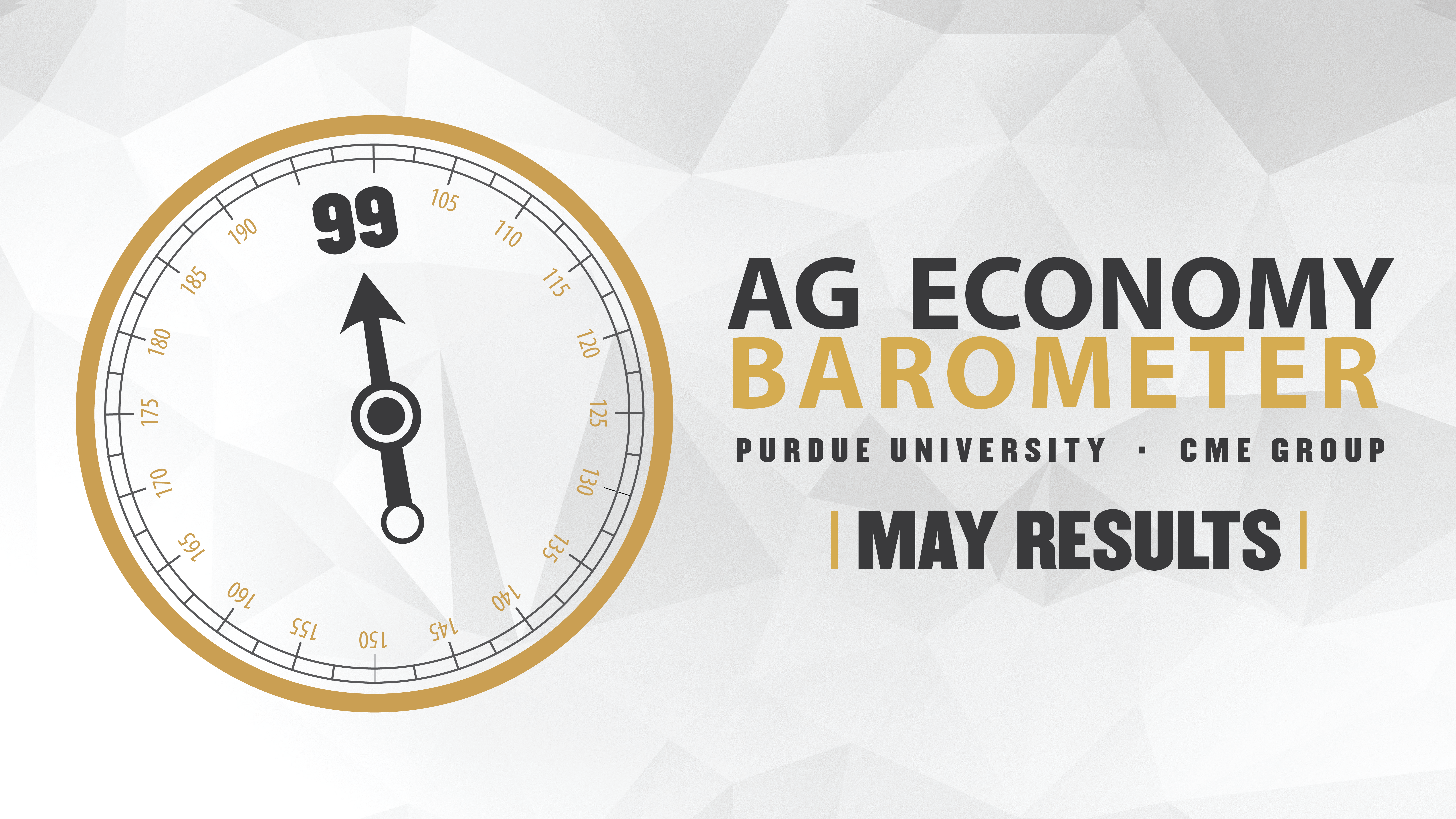 Ag Economy Barometer Widget, May 2022: 99