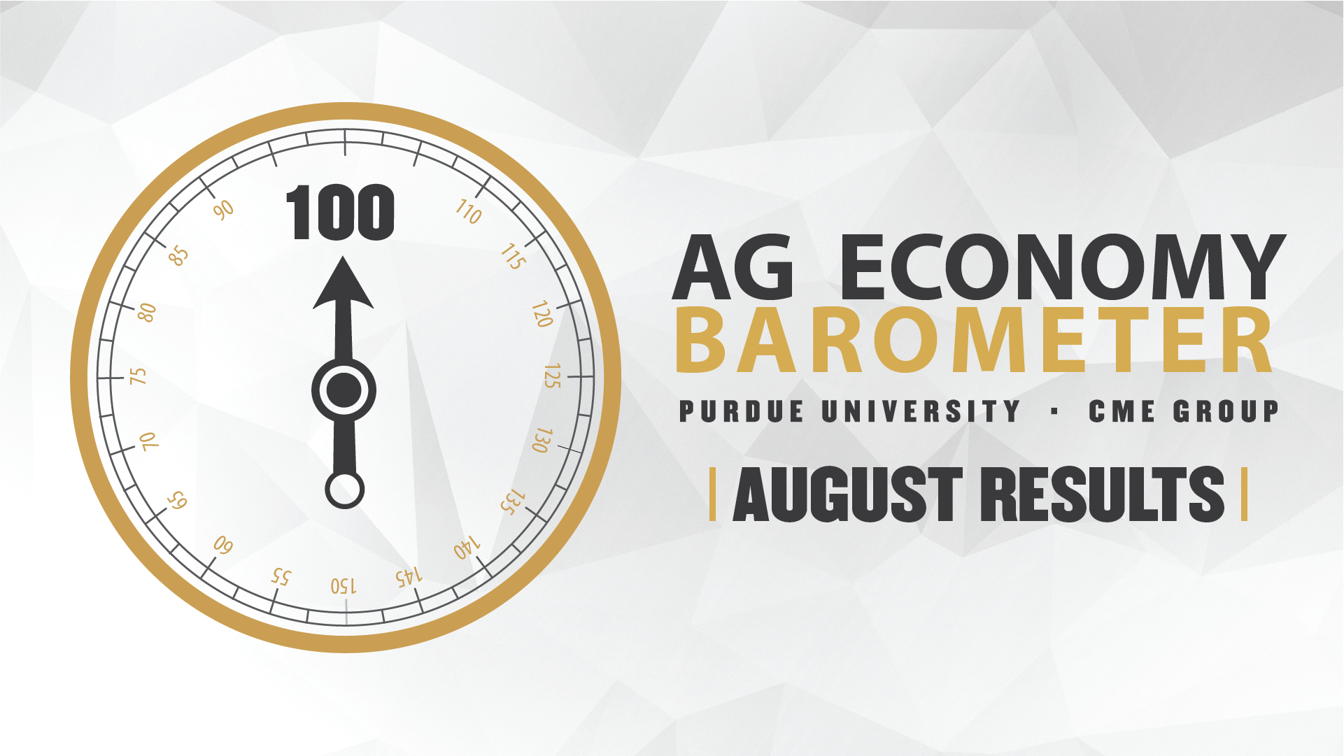 Ag Economy Barometer Widget, August 2024: 100