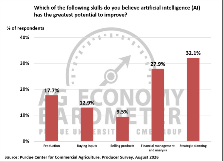 Figure 6. Skill that Could Be Improved with the Use of Artificial Intelligence Tools, August 2026.