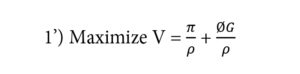 objective function equation