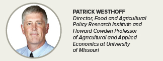 Patrick Westhoff, University of Missouri’s Food and Agricultural Policy Research Institute