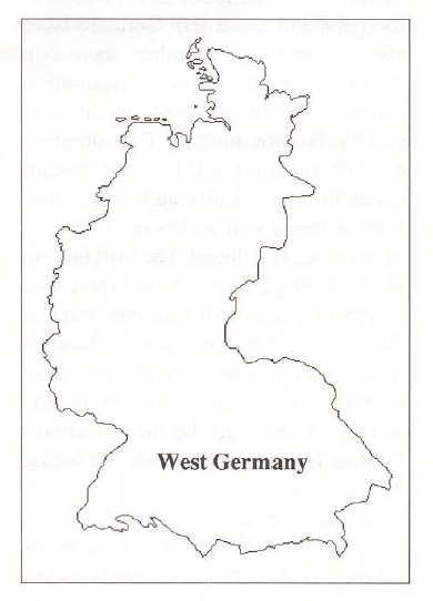 Map 2. West Germany