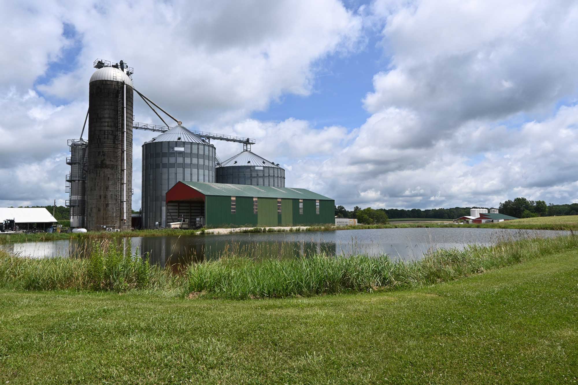 Jones Farm during the Purdue Farm Management Tour