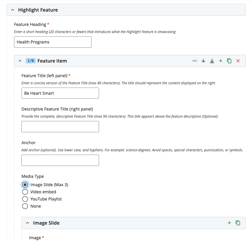 form with fields available 