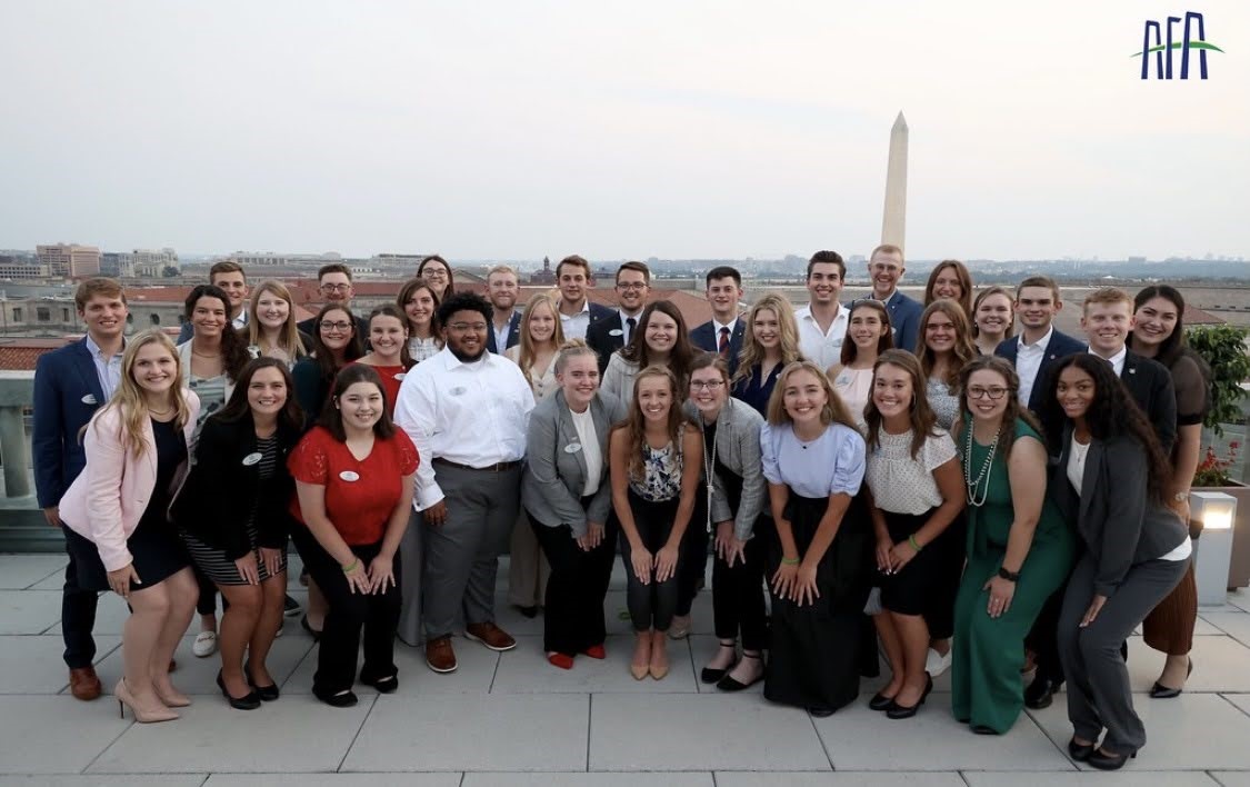 abby meier with colleagues