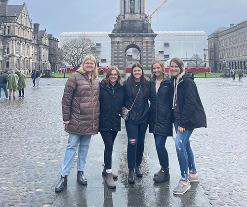 students in Ireland