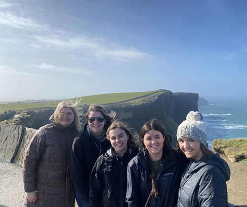 students in Ireland