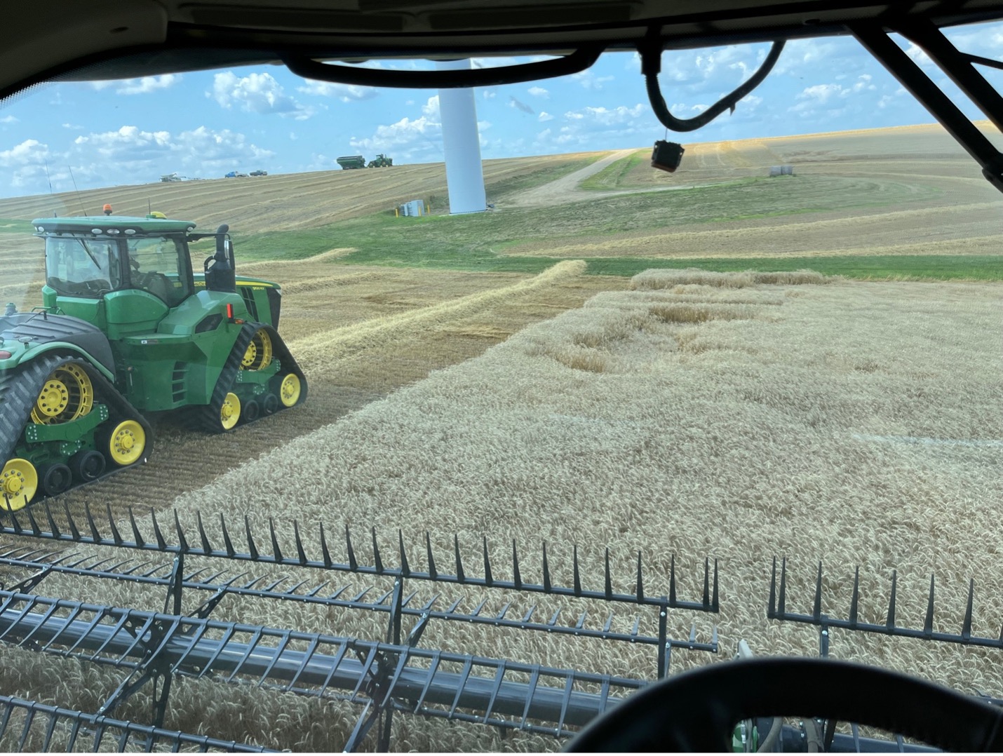 on combine