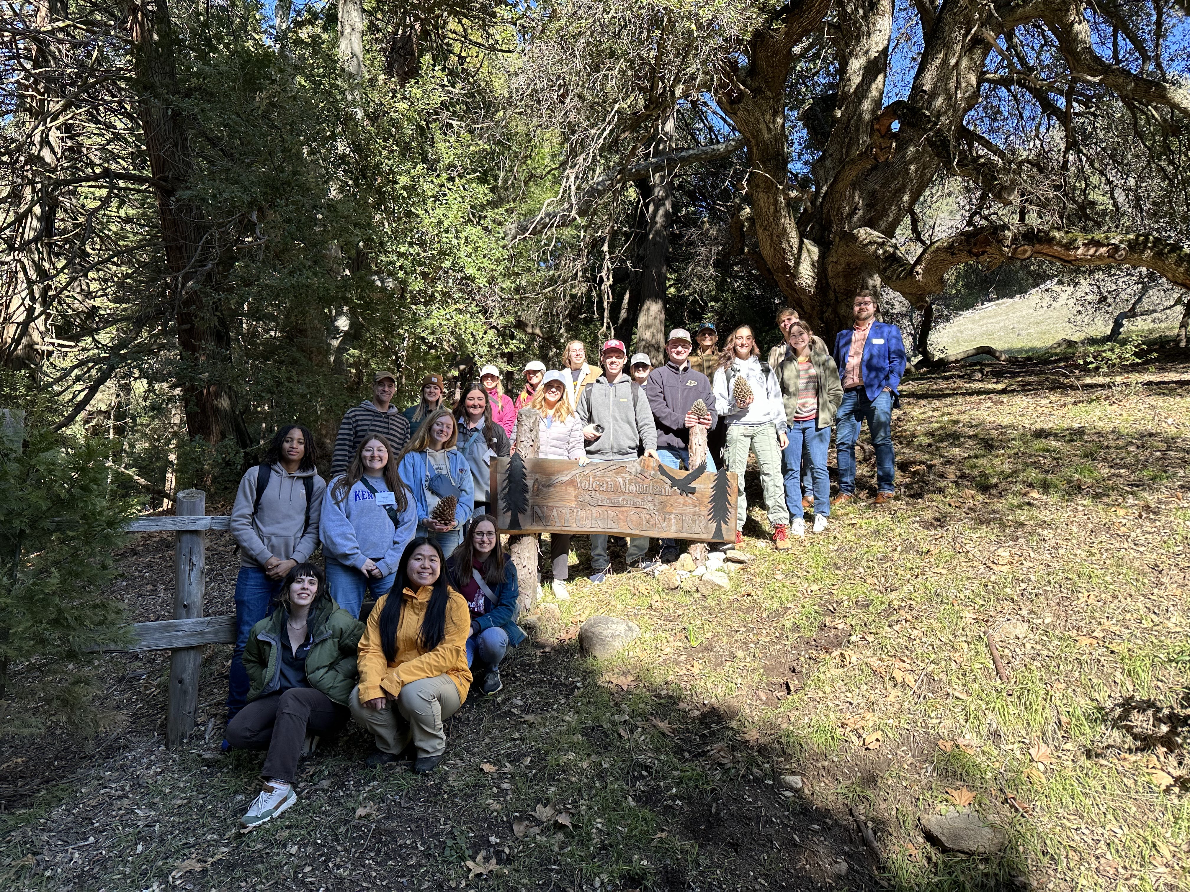 AFA participants at Cuyamaca Rancho State Park