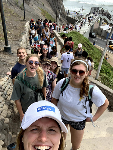 students in peru