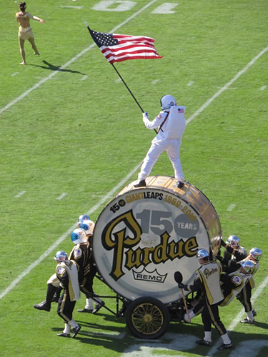 drum on field