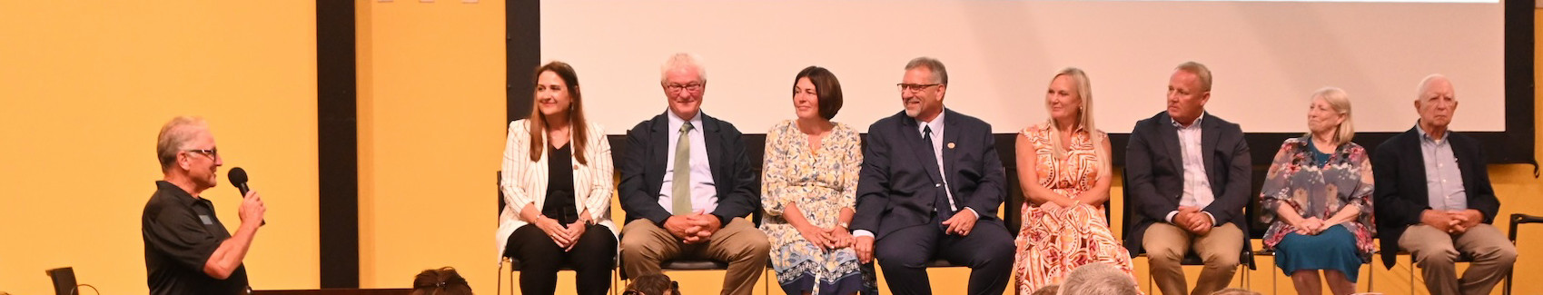 2026 Master Farmer awardees sitting on stage for a panel session