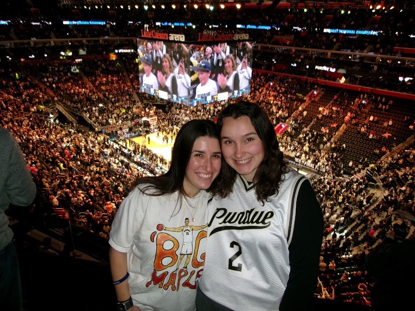 Graziano at a basketball game