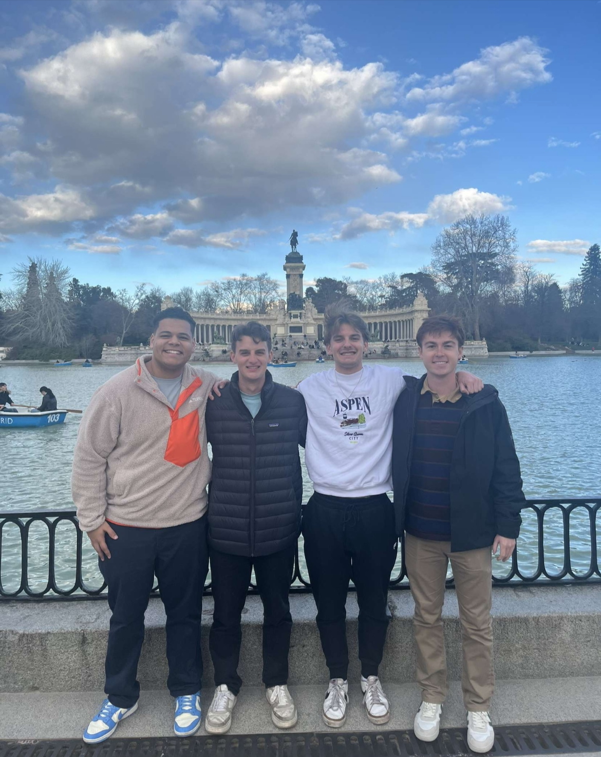 Drew in Madrid