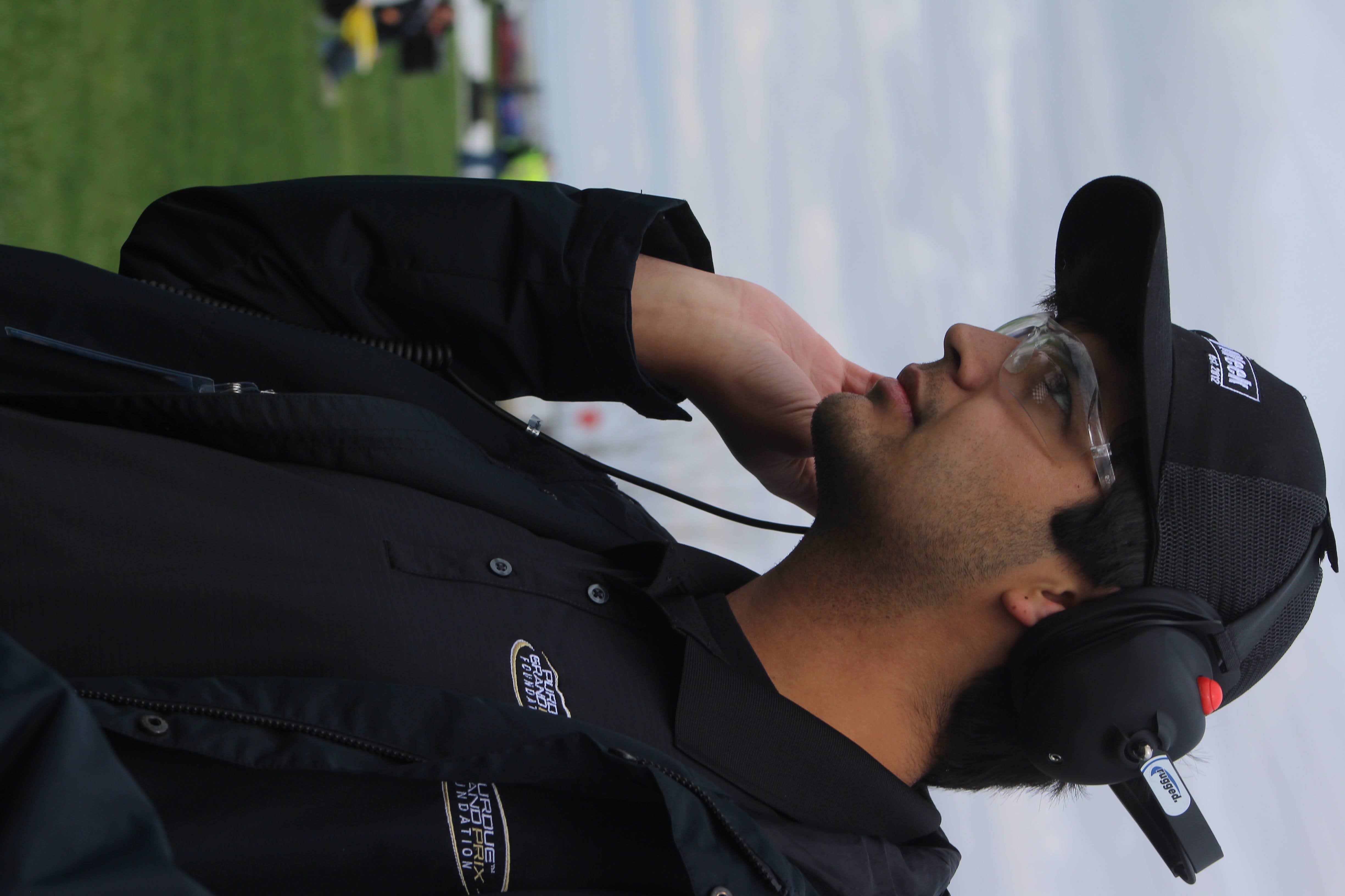 Wil at the Grand Prix
