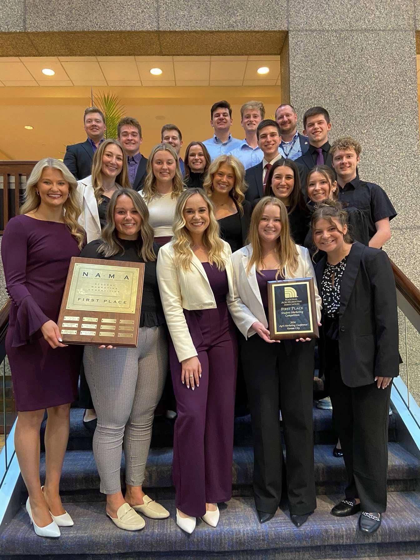 Annie with NAMA team