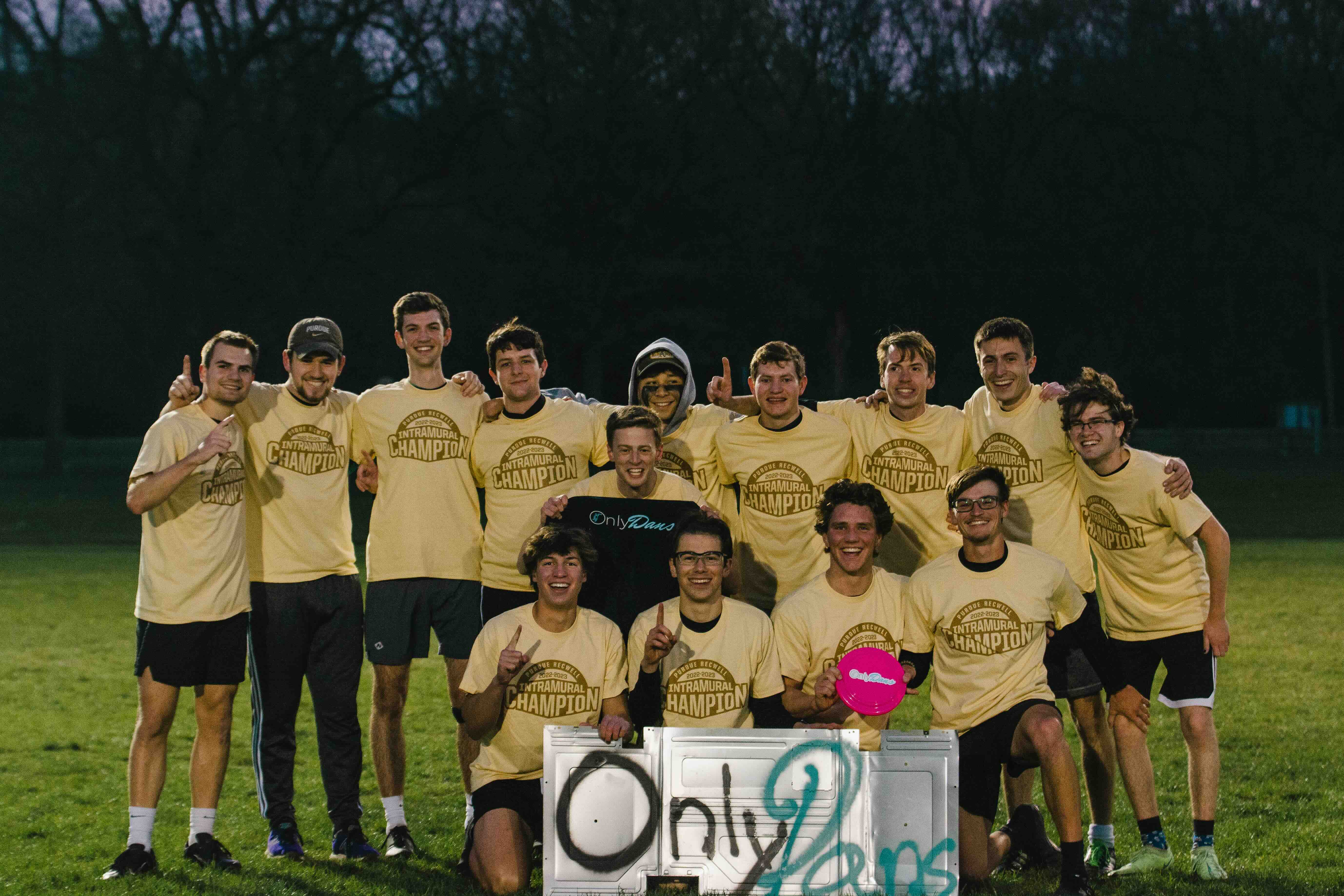 Spangler with sport team