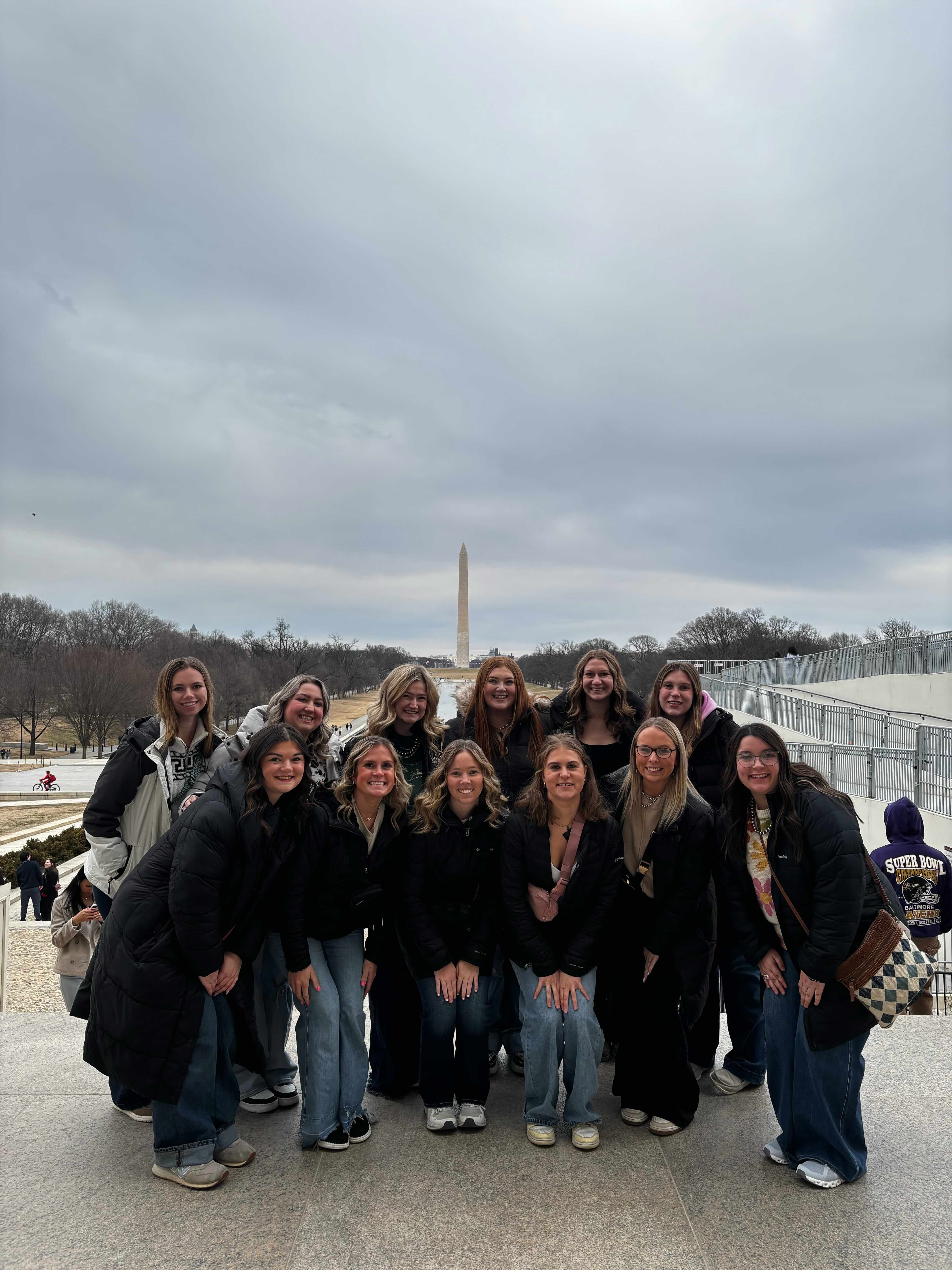 Walberg with friends