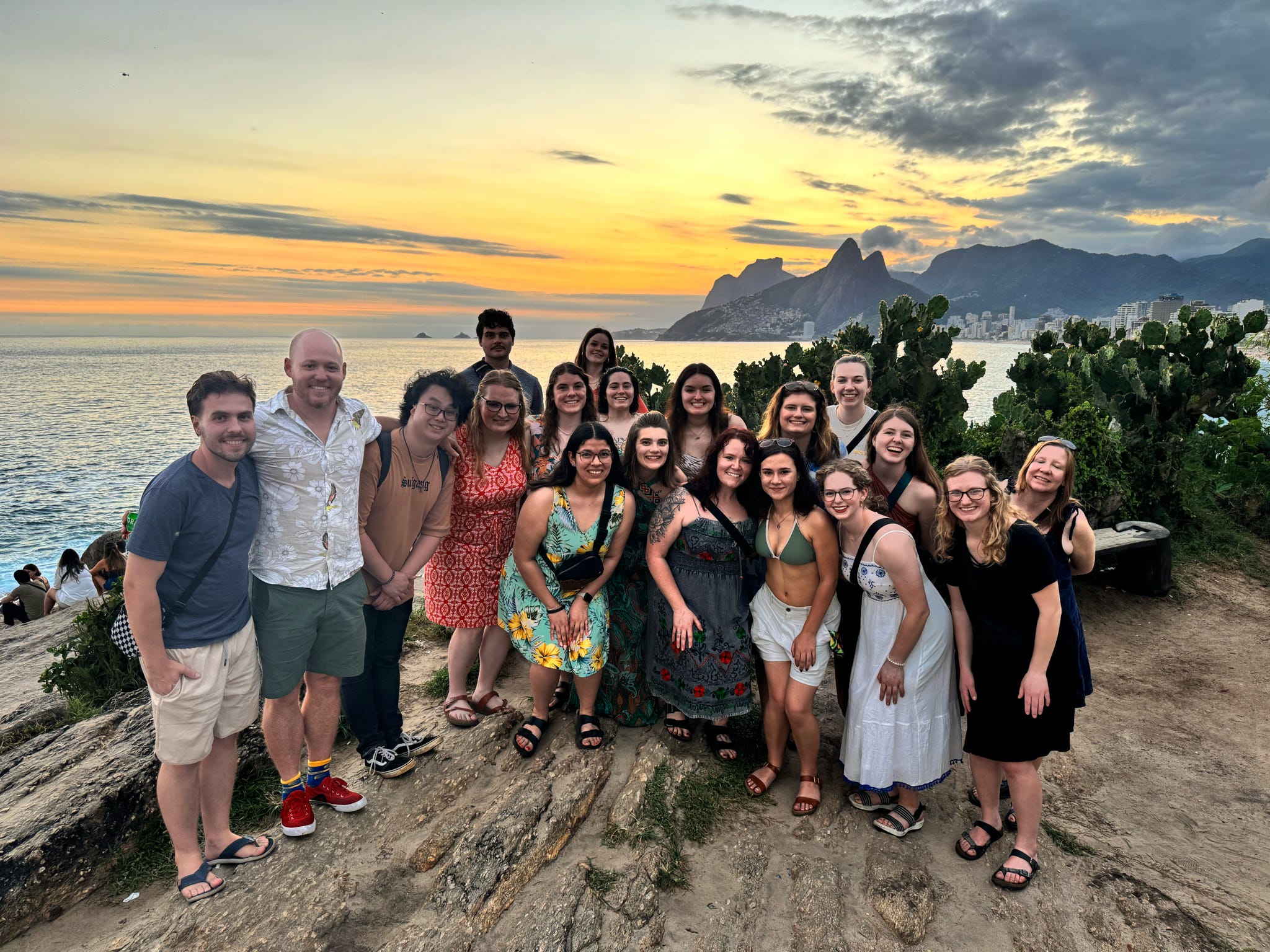 Ag and Community in Brazil study abroad group