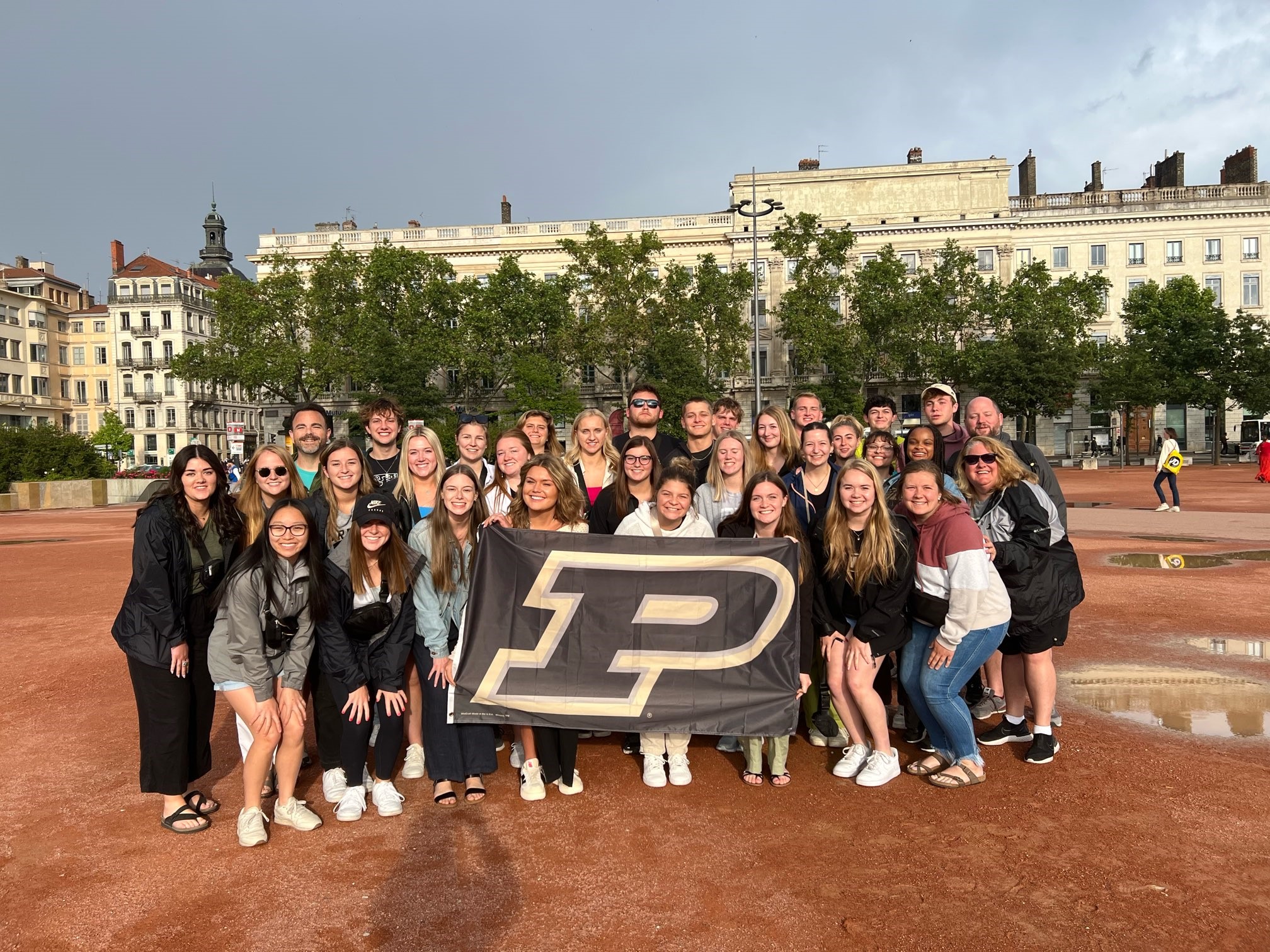 Purdue students are studying abroad in France