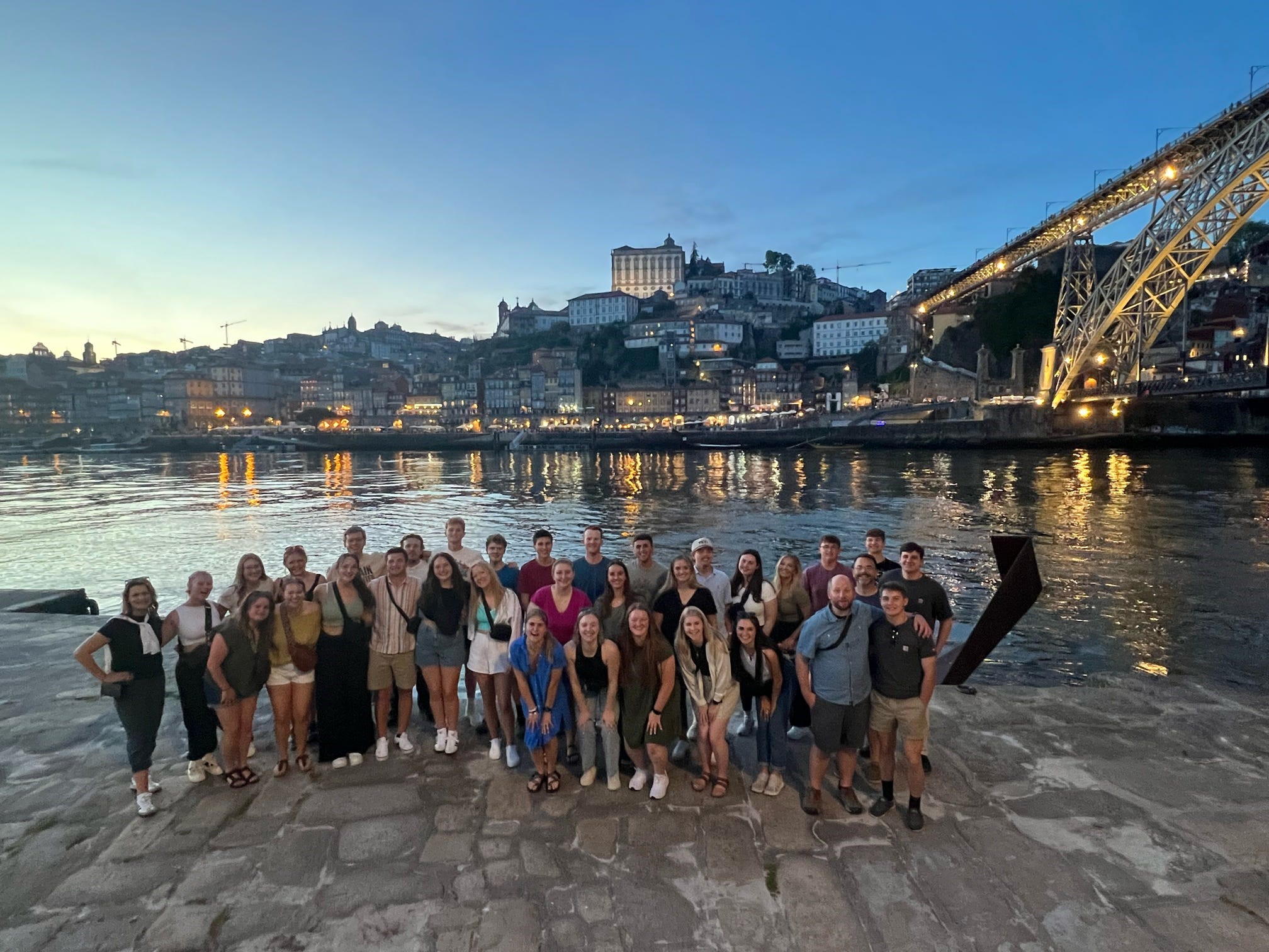 Purdue students studying abroad in Portugal