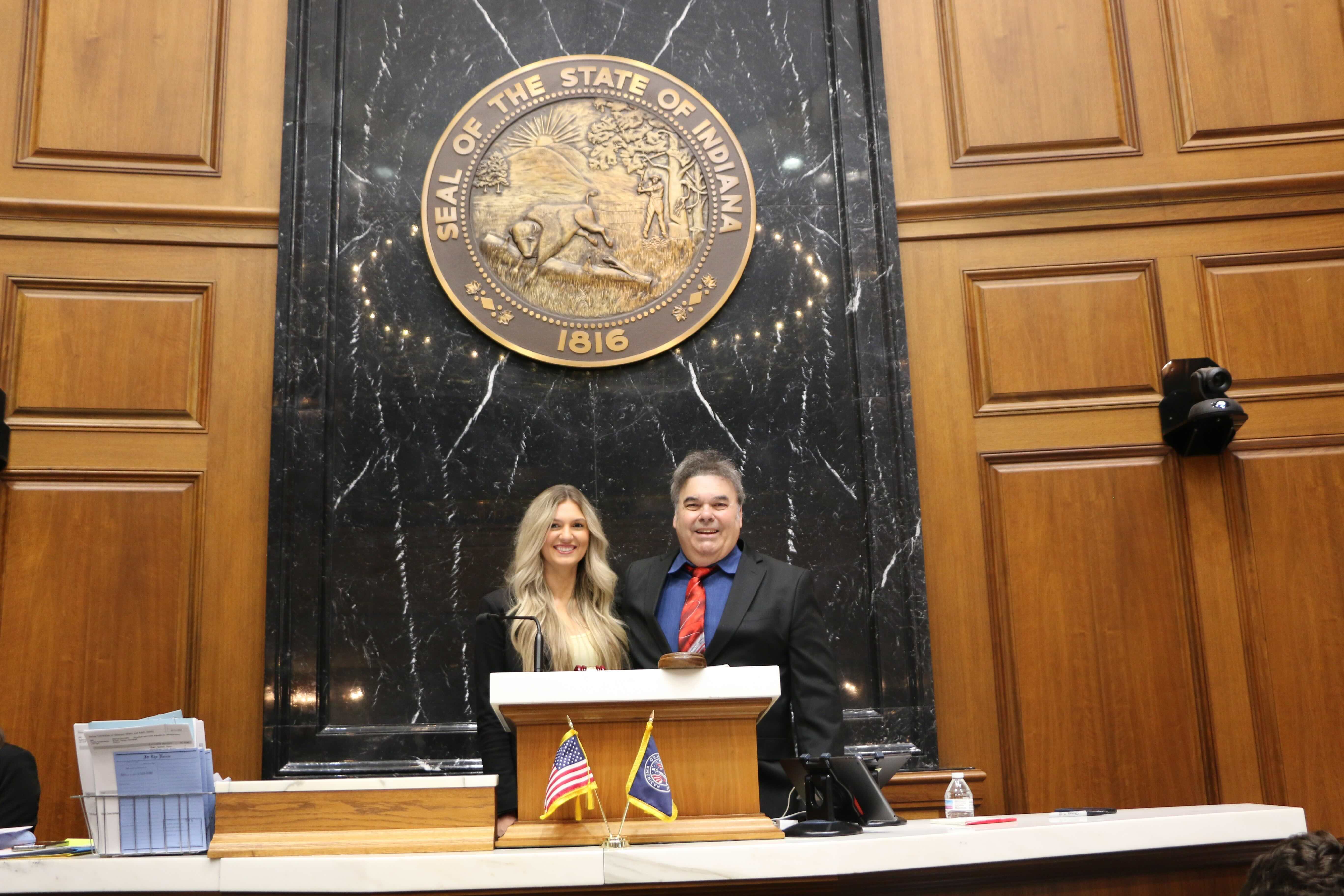 Kyla with rep