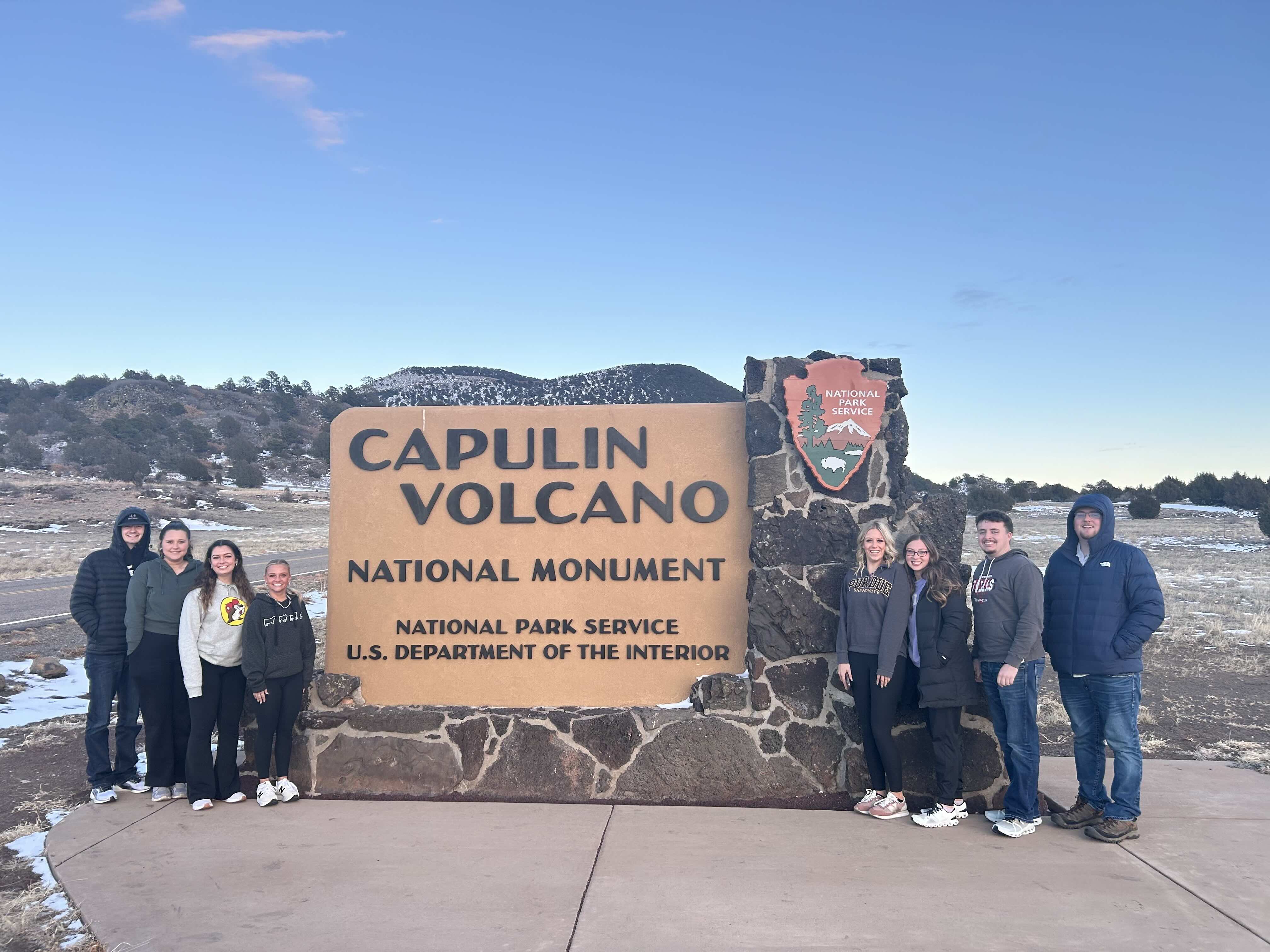 Livestock team at a national park