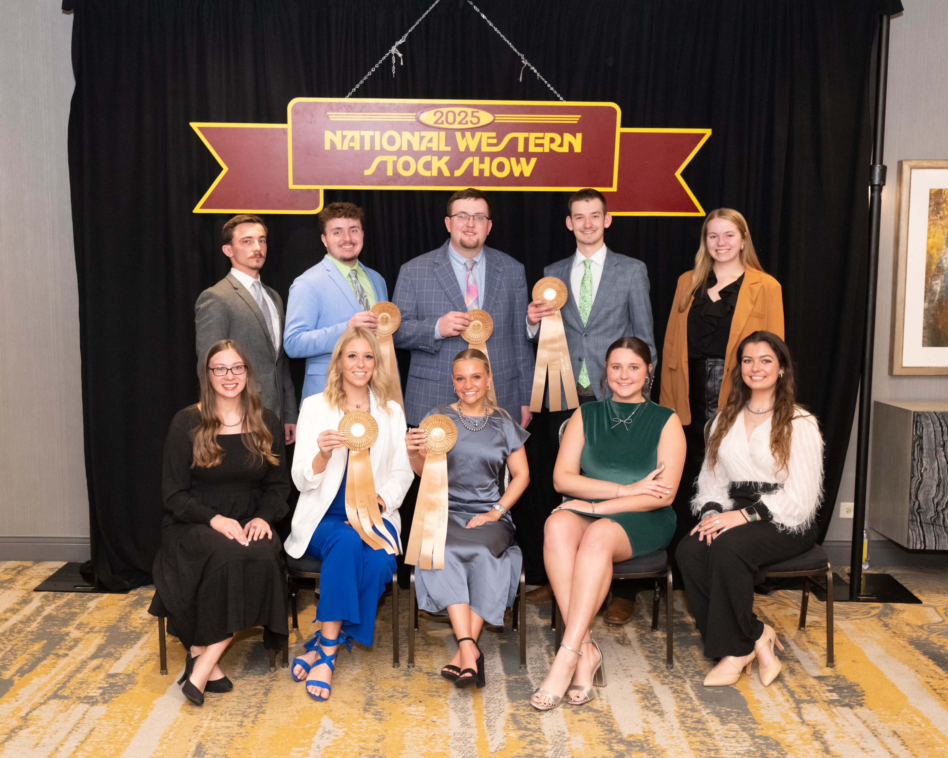 Livestock team at national western show