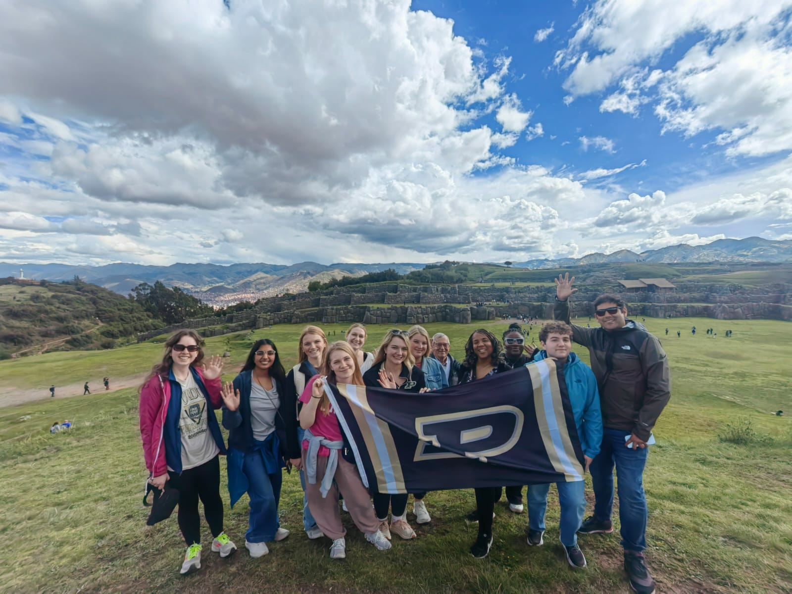 Purdue Peruvian study abroad group