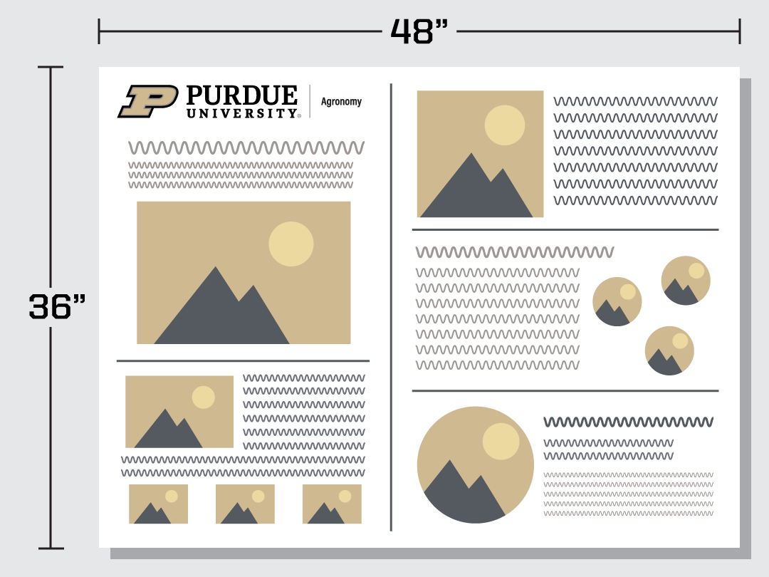 example of recommended poster dimensions