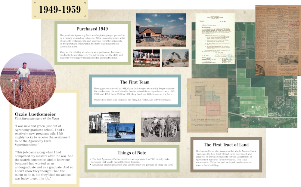 ACRE History Board Example 1949-1959