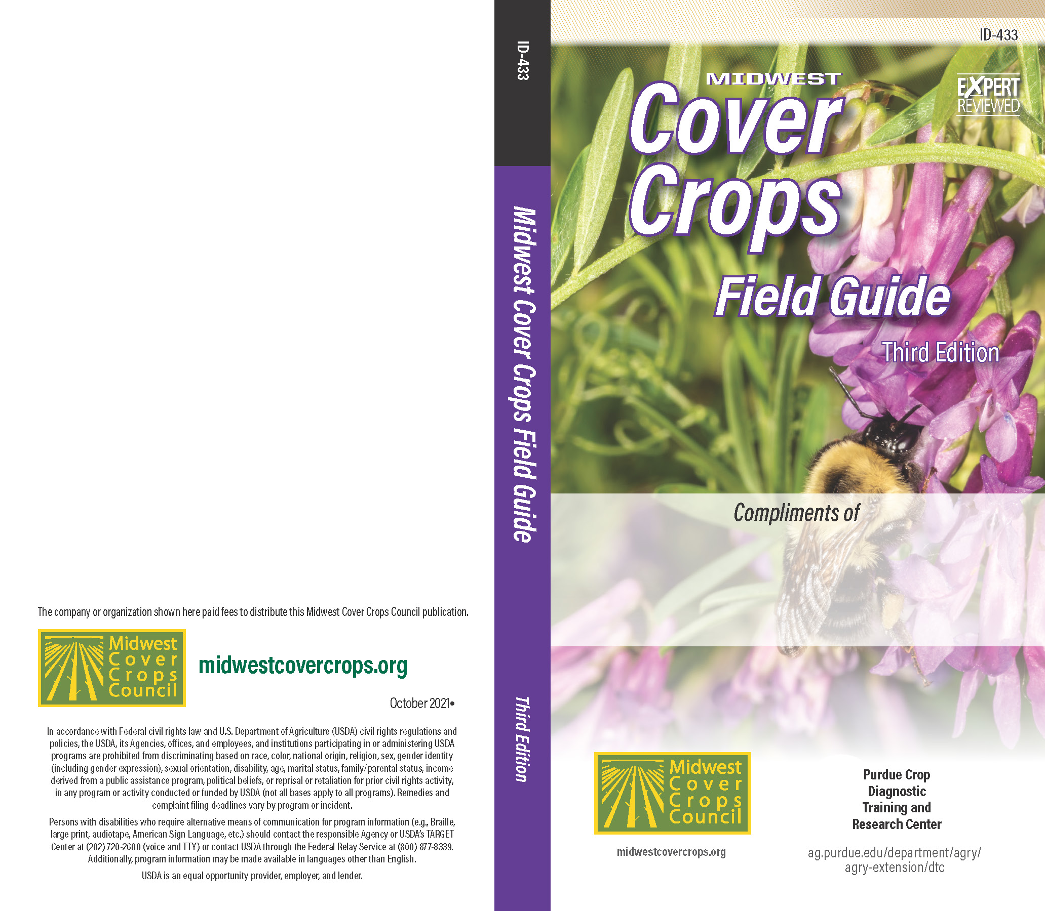 Cover Crops Field Guide Custom Cover Example