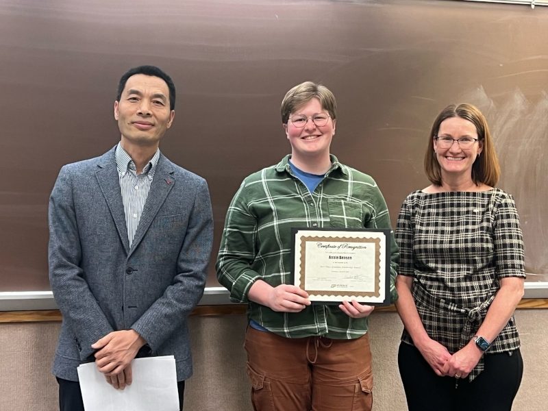 Annie Benson - Agronomy Grad Awards 2025