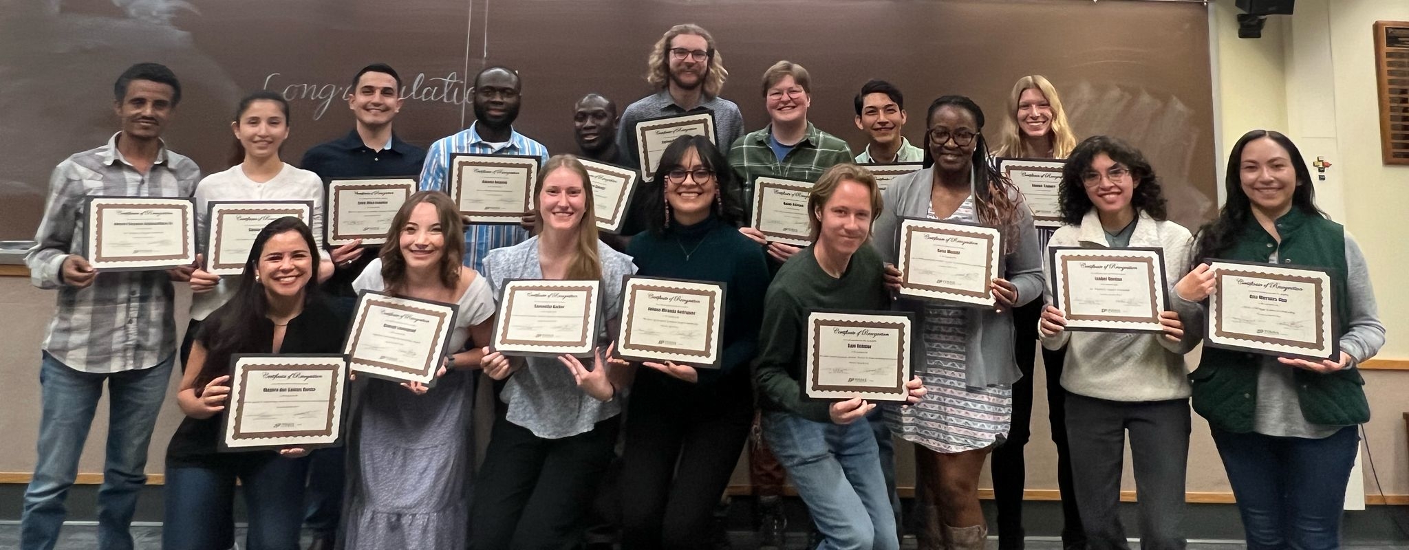 Grad Student Group - Agronomy Grad Awards 2025