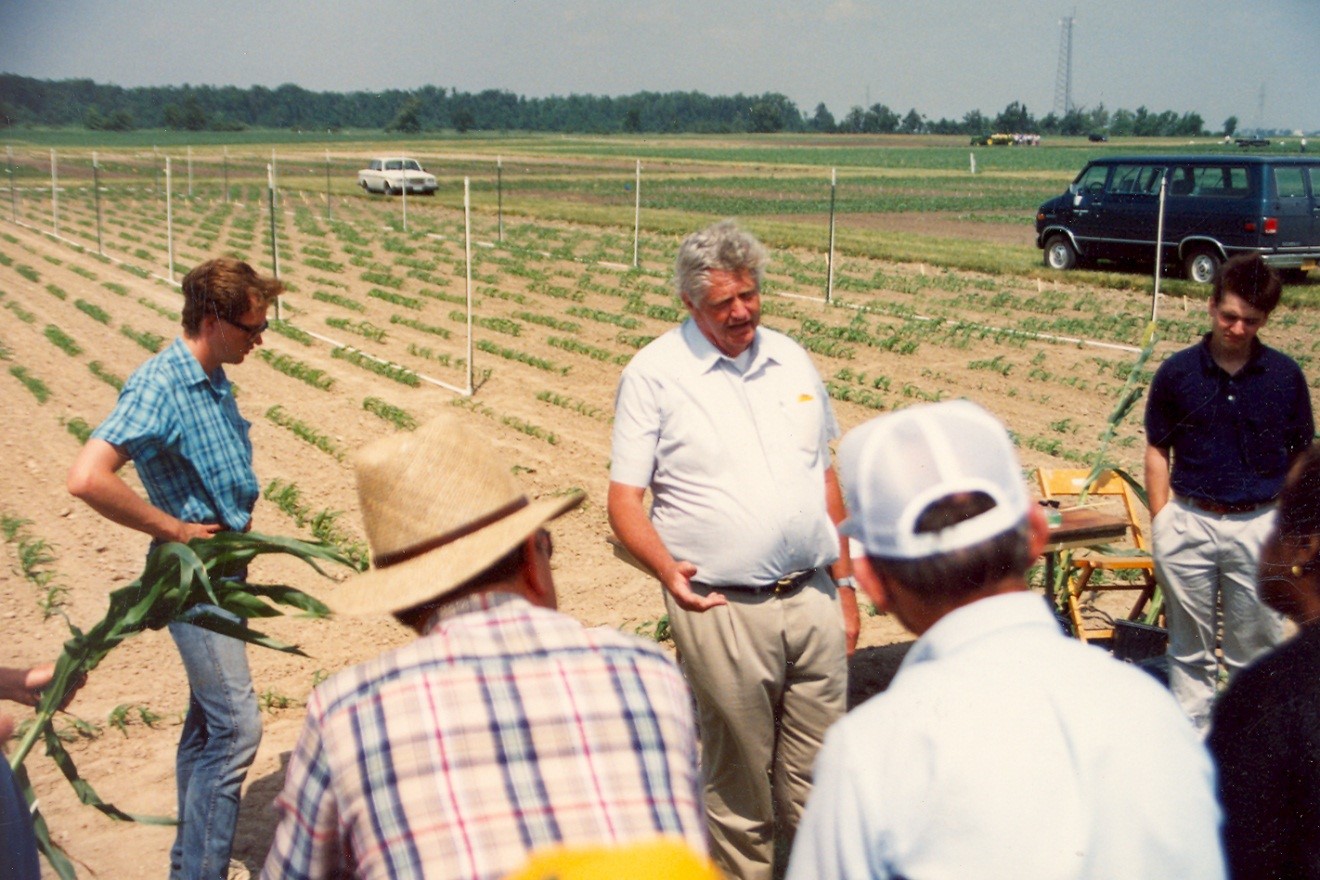 candid photo of John Axtell