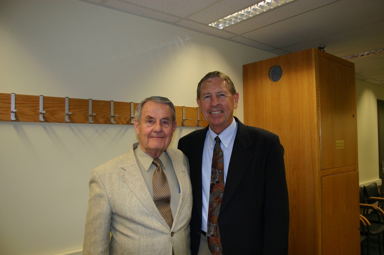 candid photo of Wayne Keim