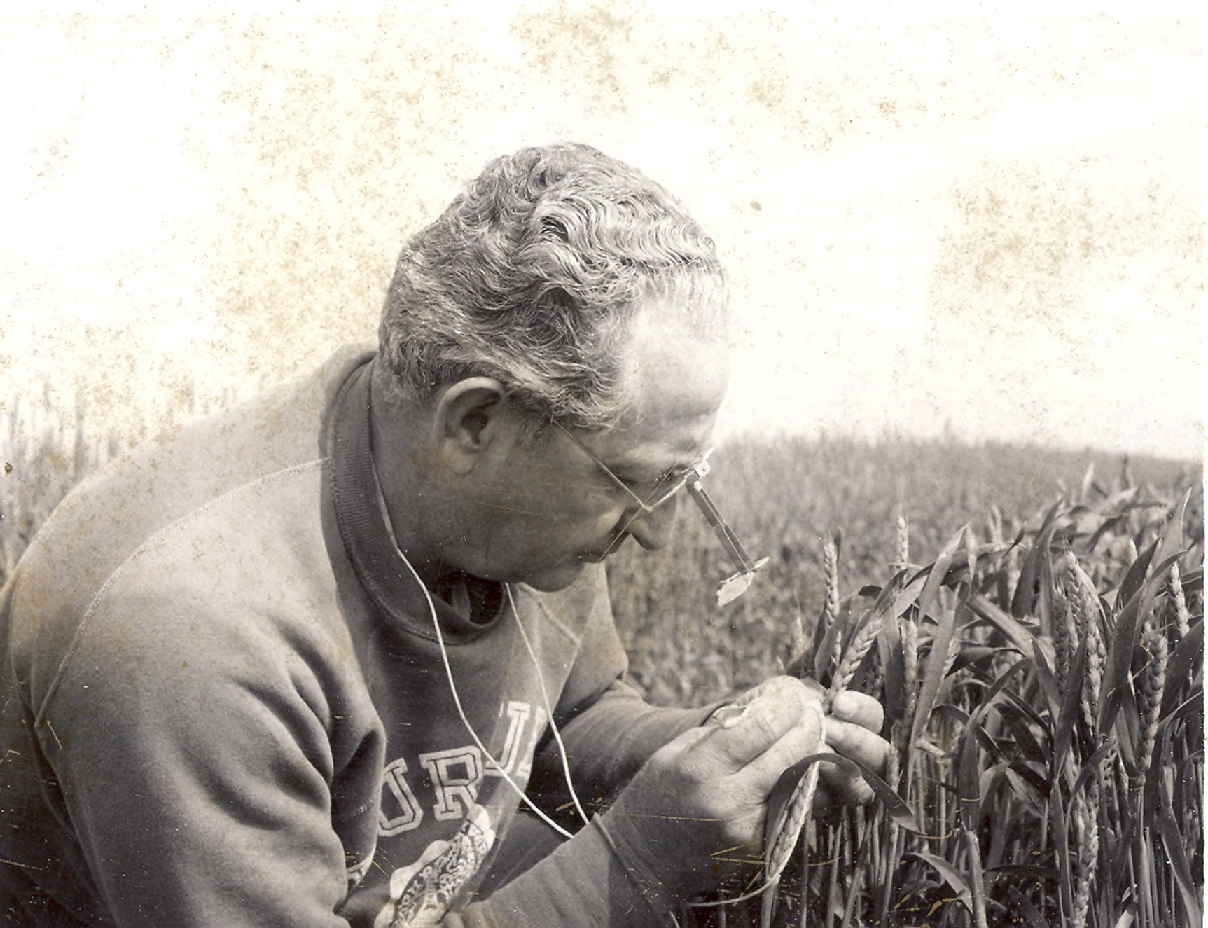 candid photo of Fred Patterson