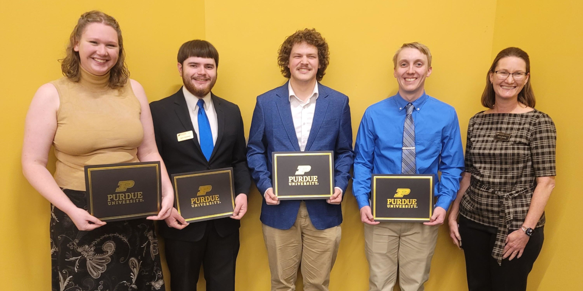Outstanding Undergraduate Agronomy Students