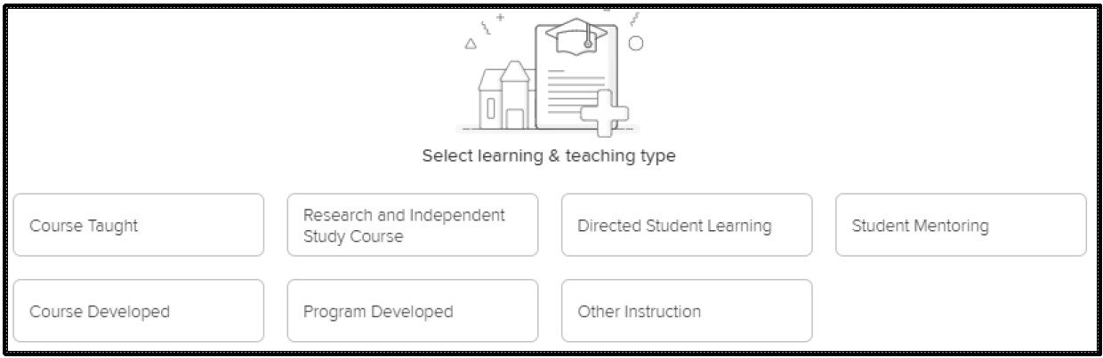 select learning & teaching type