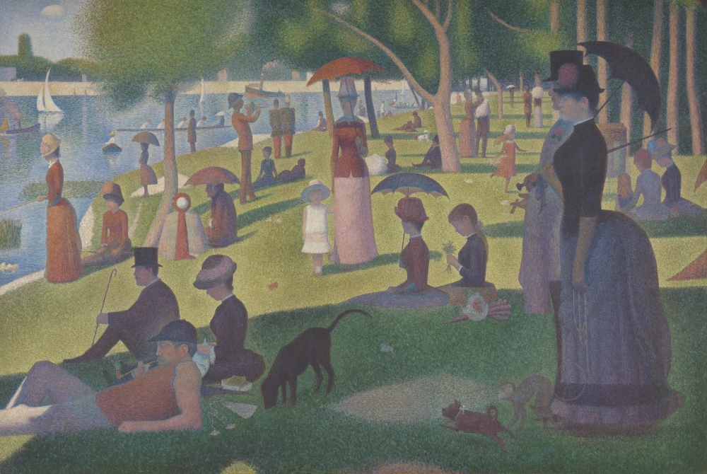 A Sunday on La Grande Jatte (1884) by Georges Seurat