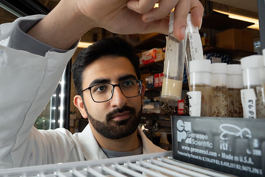graduate student Nima Goodarzi