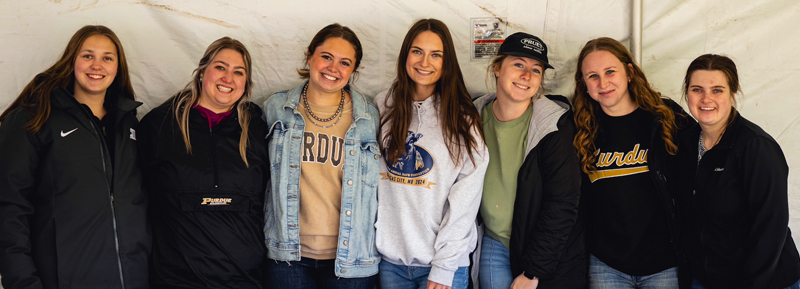 ACT members participating in Ag Week activities, April 2025