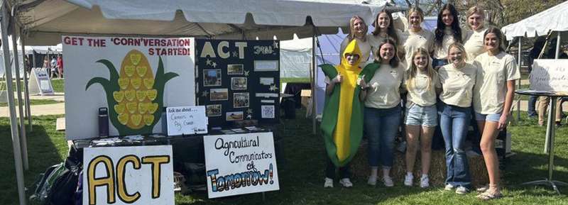 Members of Purdue ACT participate in Purdue AgWeek, 2023.