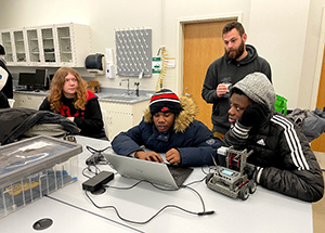 Students get hands-on experience at the Ag Robotics Lab 