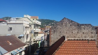 Rooftops in Haiti